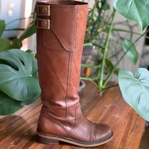 Tall Leather Riding Boots by LUCKY BRAND